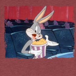 Bugs Bunny Eating Popcorn T Shirt 39138433