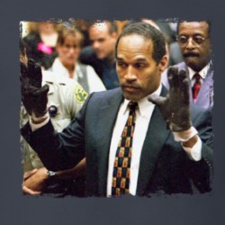 O.j. Simpson Trying On Gloves T Shirt 39138442