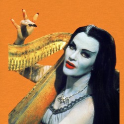 Lily Munster Playing The Hearp T Shirt 39138452