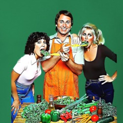 Three's Company Eating Salad T Shirt 39140843
