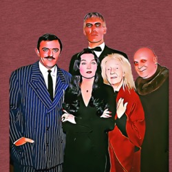 The Addams Family 60s Cast T Shirt 39140846
