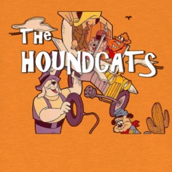 The Houndcats Cartoon T Shirt 39142519