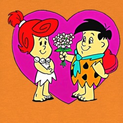 Flintstone Kids Valentine T Shirt 39142827