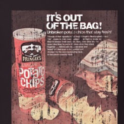 Pringles Retro Ad T Shirt 39143404
