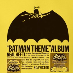 Batman Theme Album Neal Hefti T Shirt 39153343