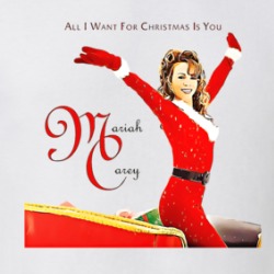 All I Want For Christmas Is You Music Cover T Shirt 39153350