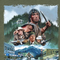 First Blood Stallone Movie T Shirt 39153360