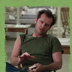 One Flew Over The Cuckoo's Nest Jack Nicholson T Shirt 39153695