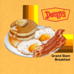 Denny's Grand Slam Breakfast T Shirt 39154729