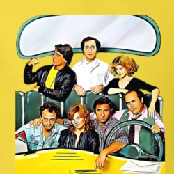Taxi Cast Tv Series T Shirt 39158194