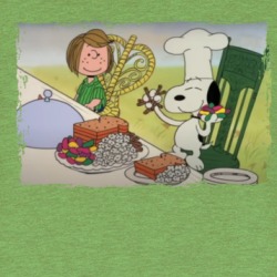 Snoopy Peppermint Patty Thanksgiving T Shirt 39160064