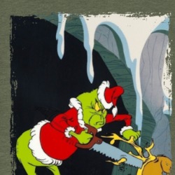 The Grinch Who Stole Christmas Making Antlers T Shirt 39161694