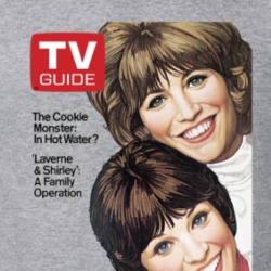Laverne And Shirley Tv Guide Cover T Shirt 39166956