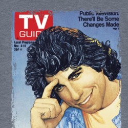 Welcome Back Kotter John Travolta Tv Guide Cover T Shirt 39166957