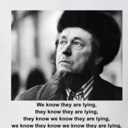 Aleksandr Isayevich Solzhenitsyn We Know They Are Lying T Shirt 39169821