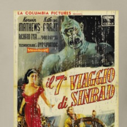 The 7th Voyage Of Sinbad Italian Movie T Shirt 39174258
