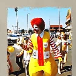 Ronald Mcdonald Greeting Friends T Shirt 39180810