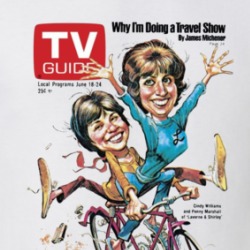 Laverne And Shirley Tv Guide Cover T Shirt 39187318