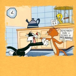 Sylvester A Member Of Birds Anonymous Cartoon T Shirt 39189405