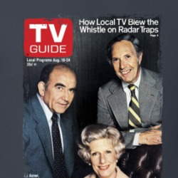 Lou Grant Ed Asner Tv Guide Cover T Shirt 39189410