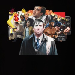 Nicolas Cage Movie Collage T Shirt 39191046