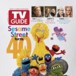 Sesame Street Turns 40 Magazine Cover T Shirt 39198255