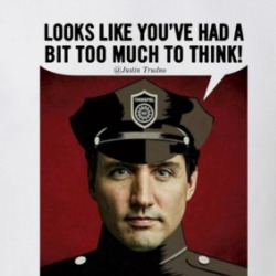Support Your Local Thought Police Justin Trudeau Parody T Shirt 39205085