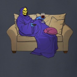Skeletor Drinking Wine T Shirt 39205089