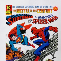 Superman Vs Spiderman Comic Book Cover T Shirt 39205116
