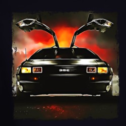 Back To The Future Car Delorean Long Sleeve T Shirt 39208579
