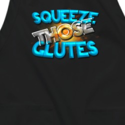 Squeeze Those Glutes Squat Deadlift Gym Apron 39209287