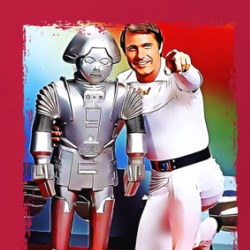 Buck Rogers And Twiki Tv Series T Shirt 39209595
