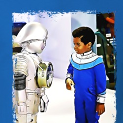 Buck Rogers Twiki And Gary Coleman Tv Series T Shirt 39209611
