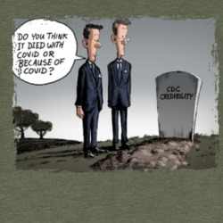 Cdc Credibility Has Died T Shirt 39215459