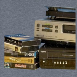 Vcr And Vhs Tapes Retro Movies T Shirt 39215464