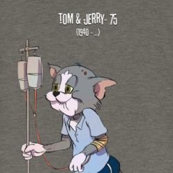 Tom And Jerry Age 75 Cartoon Characters T Shirt 39216456