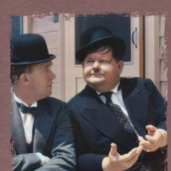 Laurel And Hardy Comedy Actors T Shirt 39216459