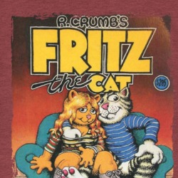 Fritz The Cat Adult Book T Shirt 39216972