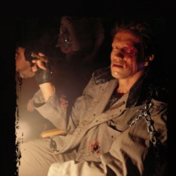 Terminator Schwarzenegger Cigar Smoking T Shirt 39218608