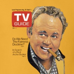 Carroll O'connor Tv Magazine Cover T Shirt 39220419