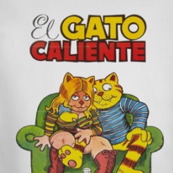 Fritz The Cat El Gato Caliente Spanish Long Sleeve T Shirt 39220422
