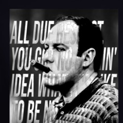 Tony Soprano All Due Respect Quote Long Sleeve T Shirt 39227287