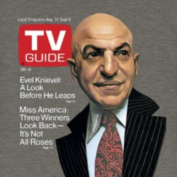Kojak Telly Savalas Tv Magazine Cover T Shirt 39231575