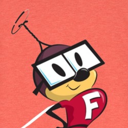 Fearless Fly Retro Cartoon Character T Shirt 39236432