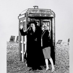 Tom Baker Lalla Ward Doctor Who T Shirt 39236436