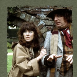 Tom Baker Elisabeth Sladen Doctor Who T Shirt 39236447