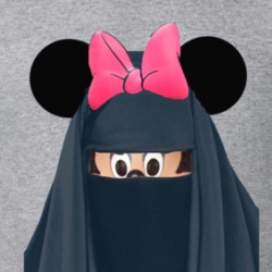 Minnie Mouse In A Hijab T Shirt 39237302