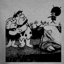 The Flintstones Fred Barnie The Great Gazoo Cartoon Long Sleeve T Shirt 39256640