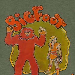Bigfoot And Wildboy 70s Tv Series T Shirt 39256667