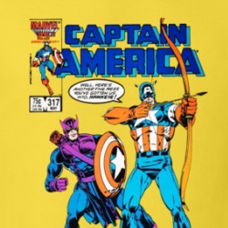 Captain America Comic Book Cover T Shirt 39257710